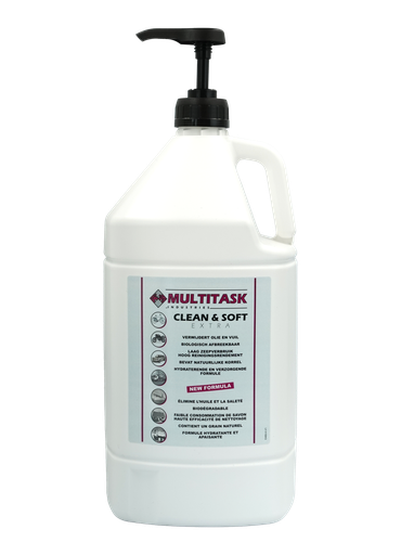 [H100002] CLEAN & SOFT EXTRA 4L